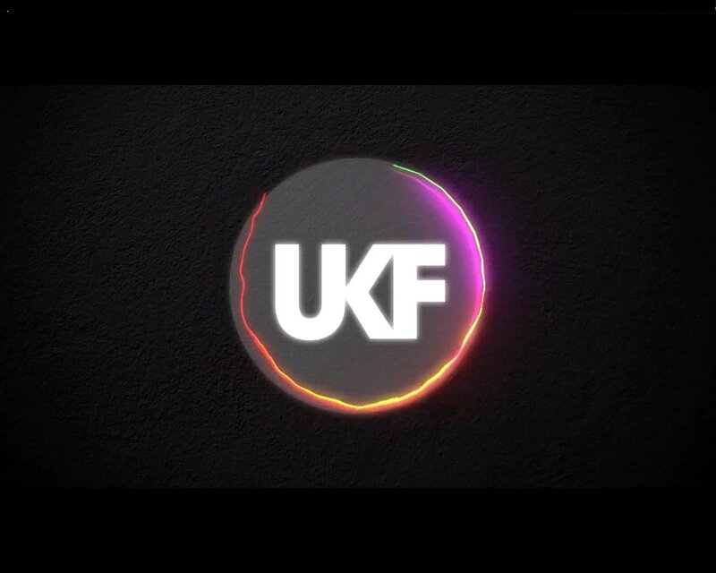 UKF Logo on Dark Wall