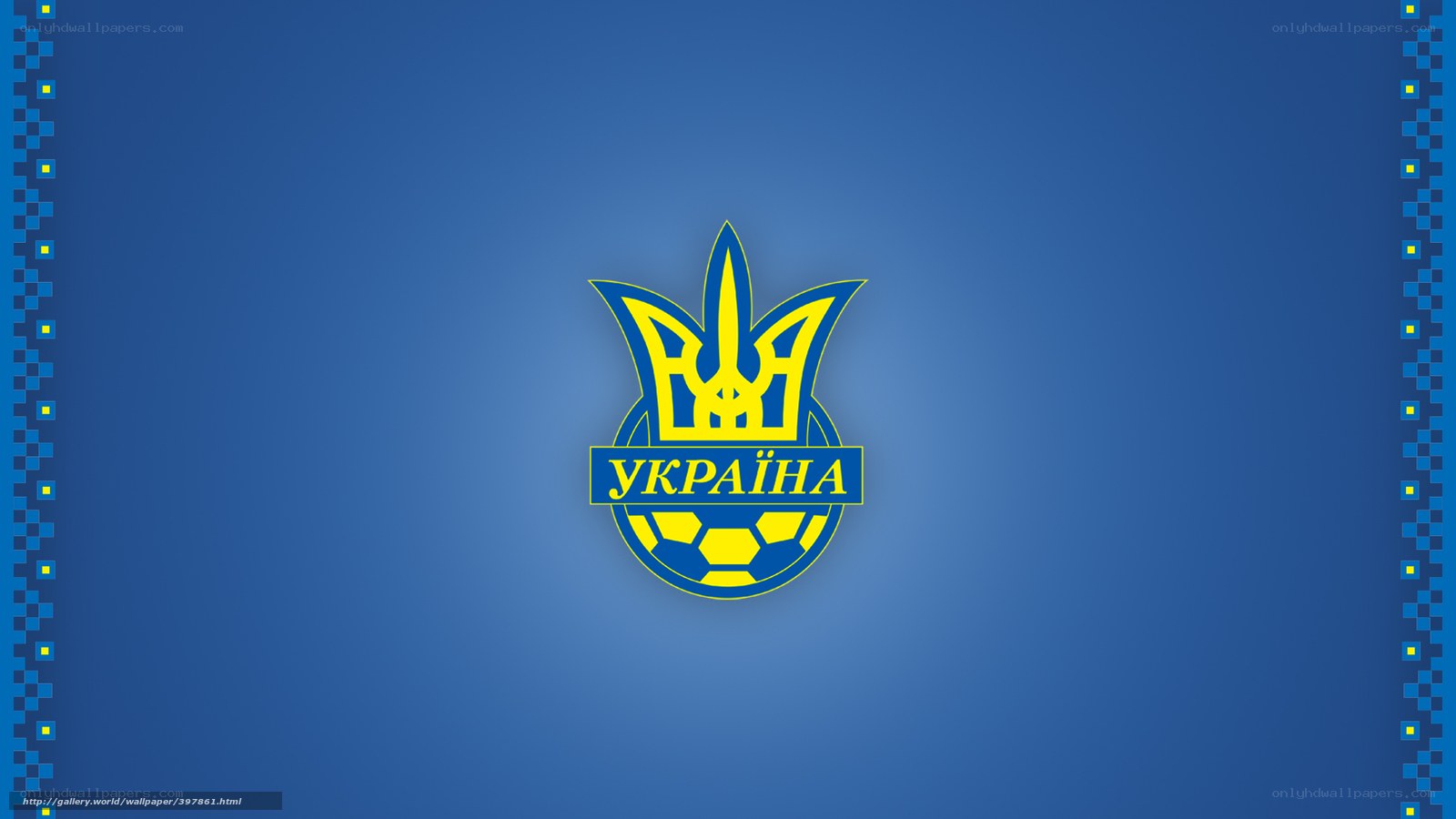 Ukraine football logo wallpaper