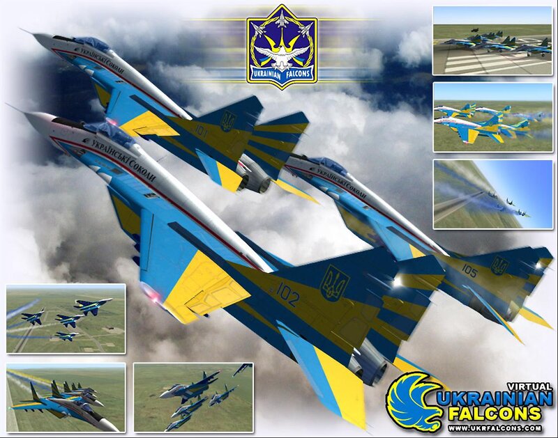 Ukrainian Falcons Jets