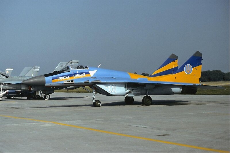 Ukrainian MiG-29 Fighter Jet