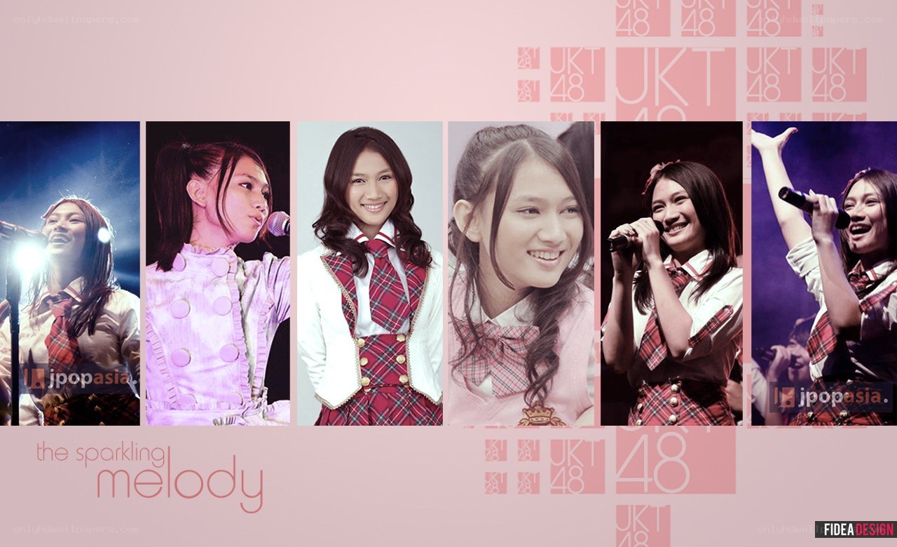 UKT48 members collage