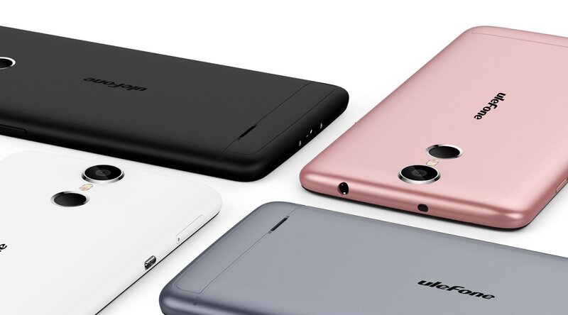 Ulefone smartphones in multiple colors