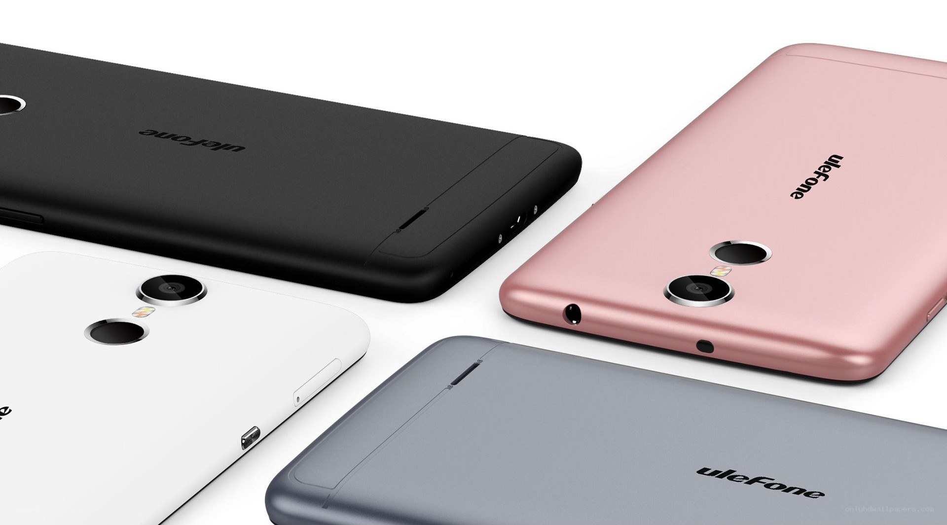 Ulefone smartphones in multiple colors
