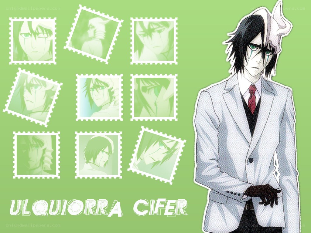 Ulquiorra Cifer character collage