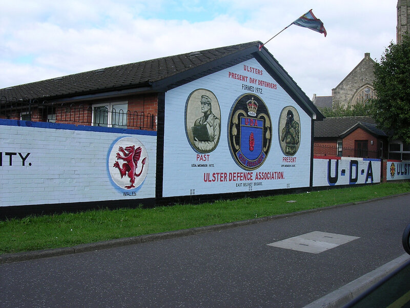 Ulster Defence Association mural