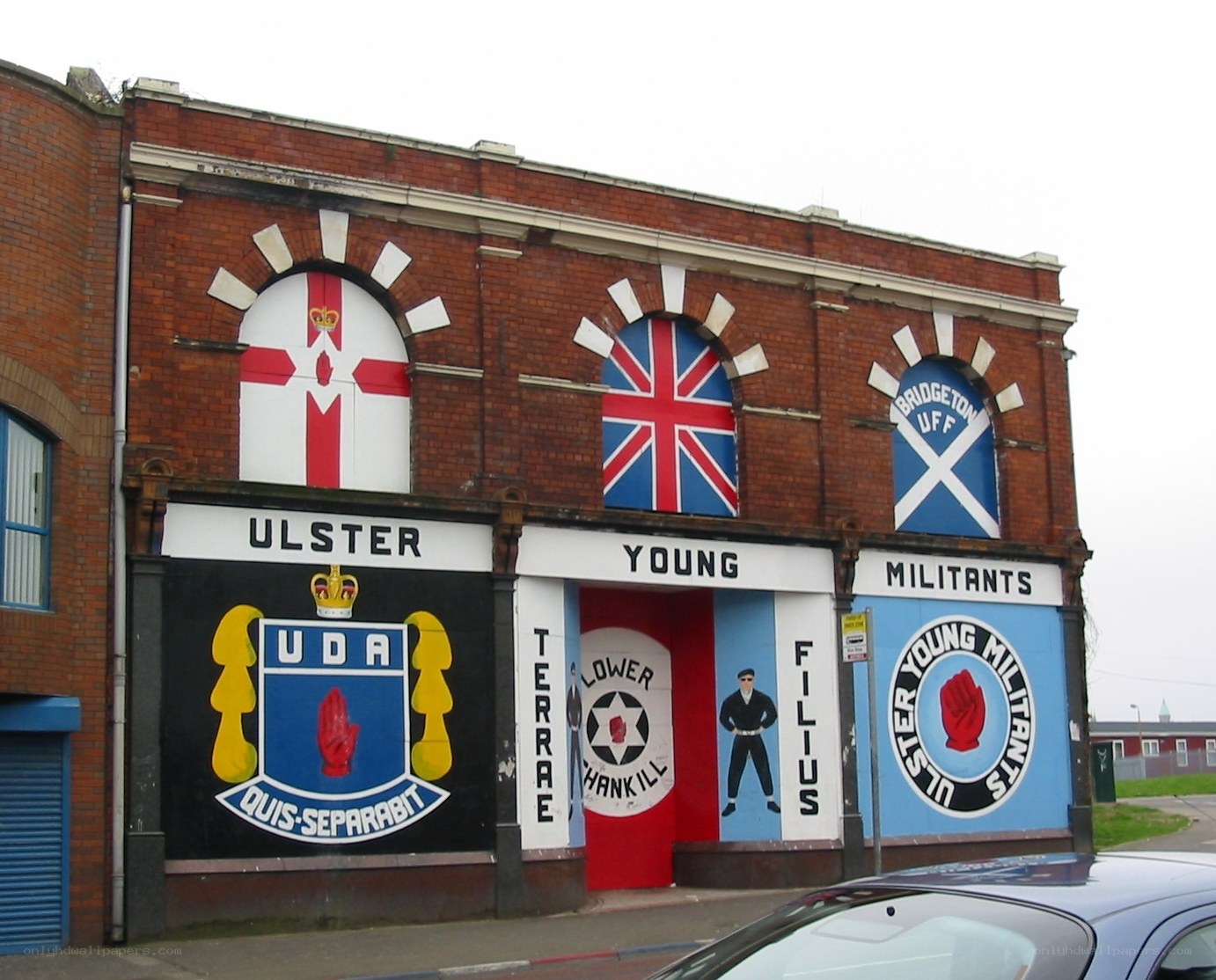 Ulster Young Militants building