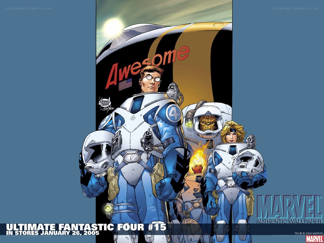 Ultimate Fantastic Four #15 cover