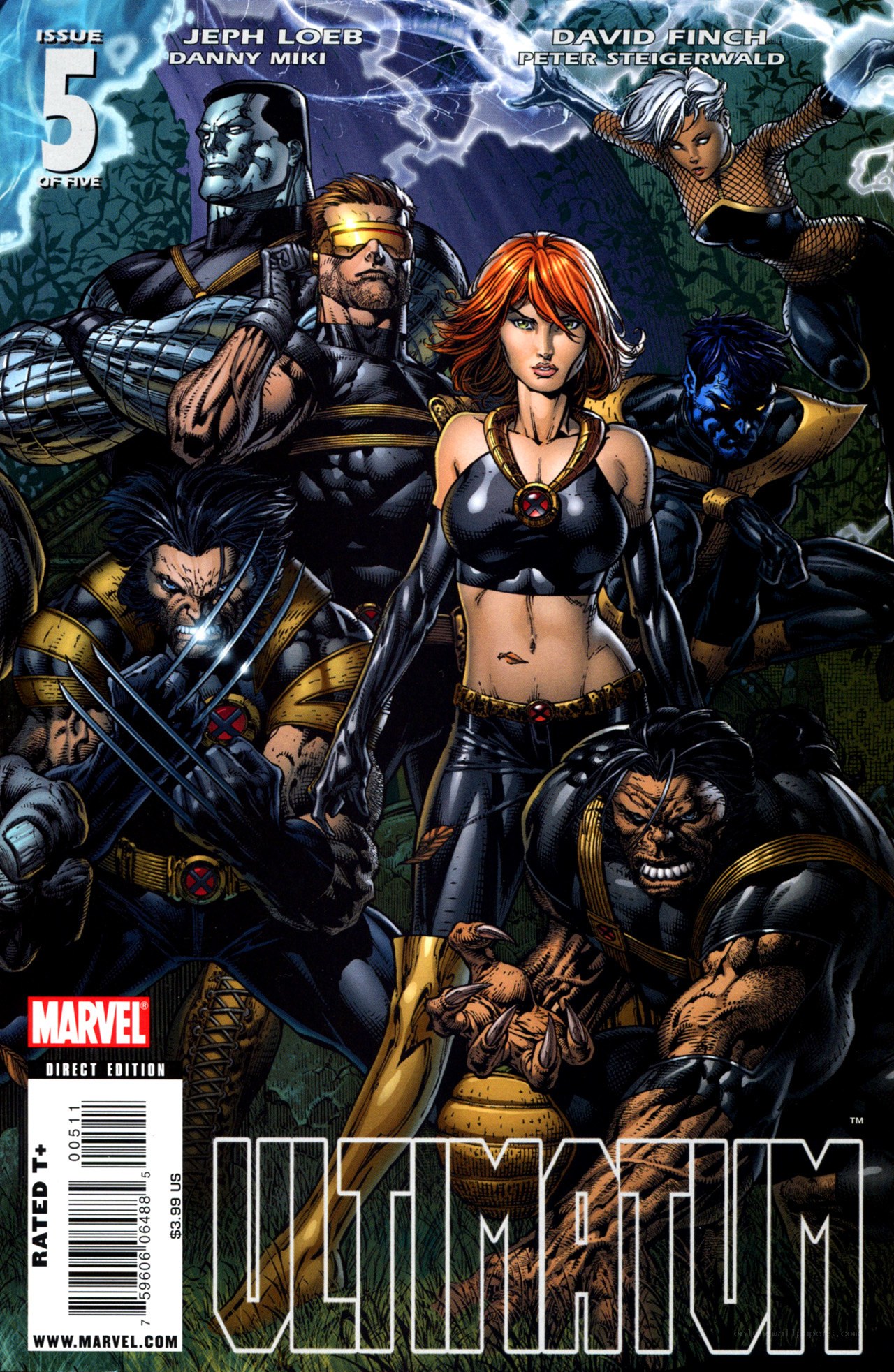 Ultimatum comic book cover