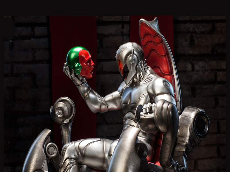 Ultron Holding Vision's Head