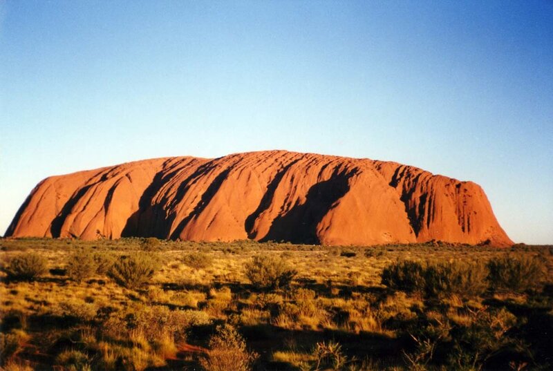 Uluru at sunrise