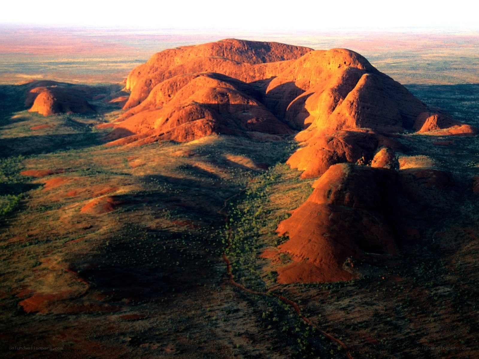 Uluru at sunrise