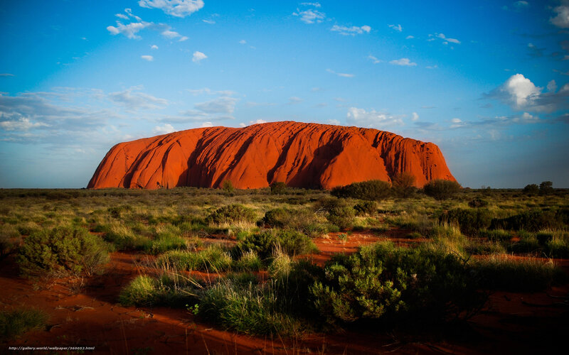 Uluru at sunrise