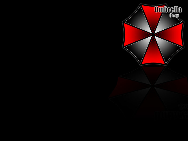 Umbrella Corp logo on black