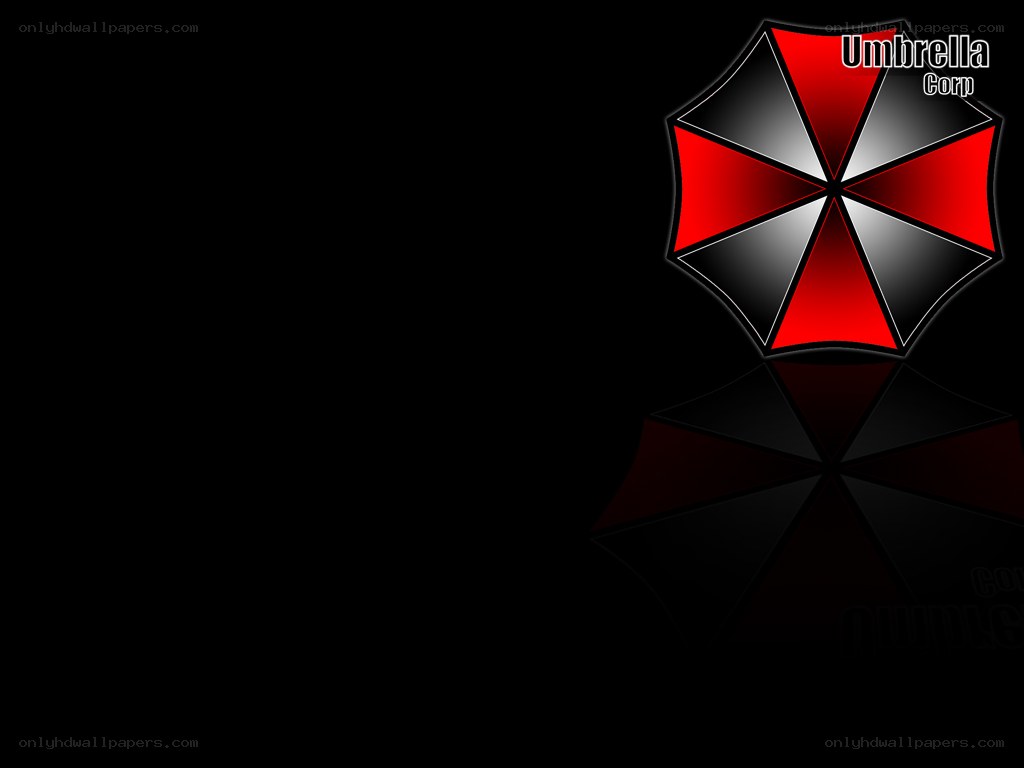 Umbrella Corp logo on black