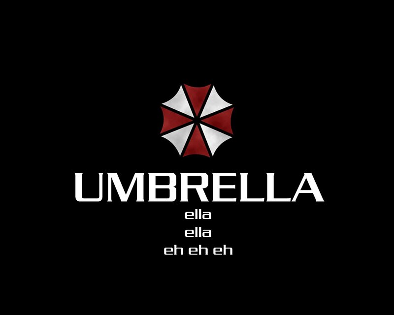 Umbrella Corporation Logo — Black, Dark, Vector Art, Text