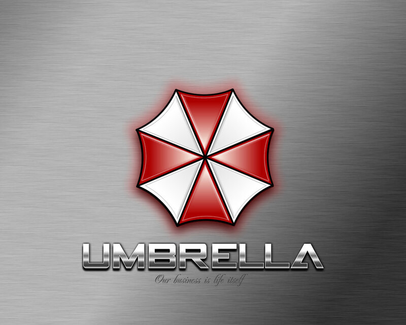 Umbrella Corporation Logo — Red, Serious