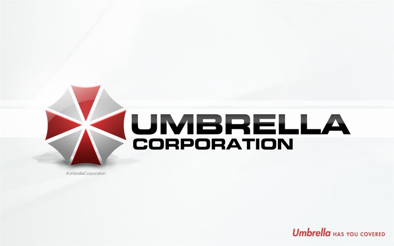 Umbrella Corporation Logo — White