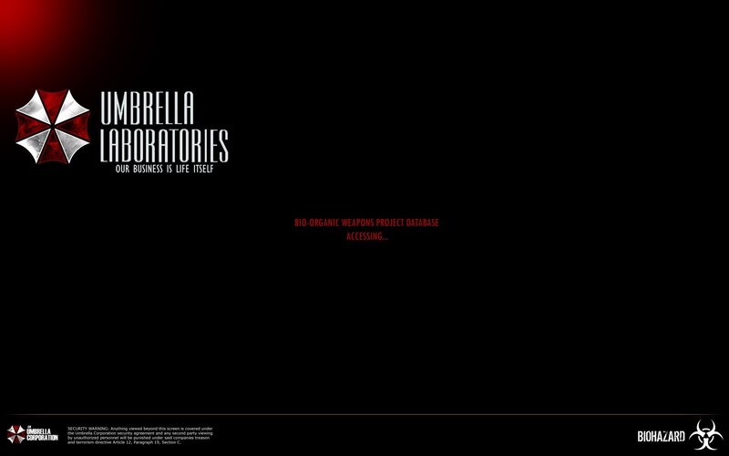 Umbrella Laboratories login screen