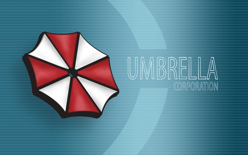Umbrella Logo — Blue