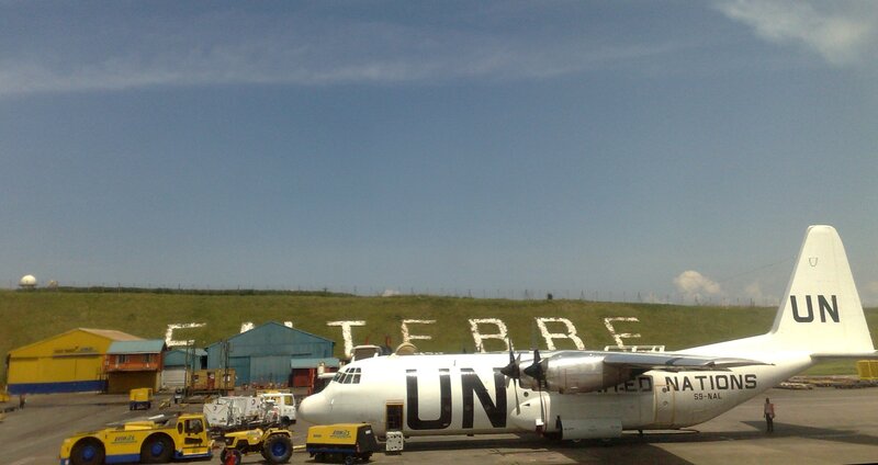 UN Aircraft on Tarmac