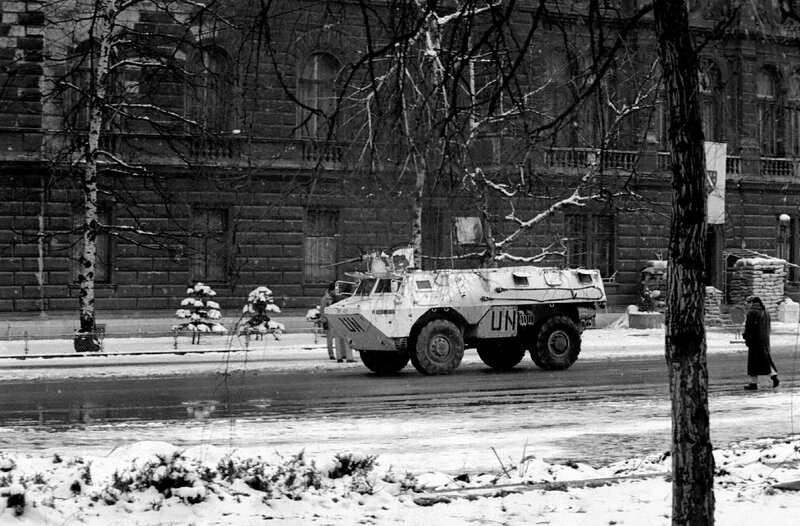 UN Armored Vehicle