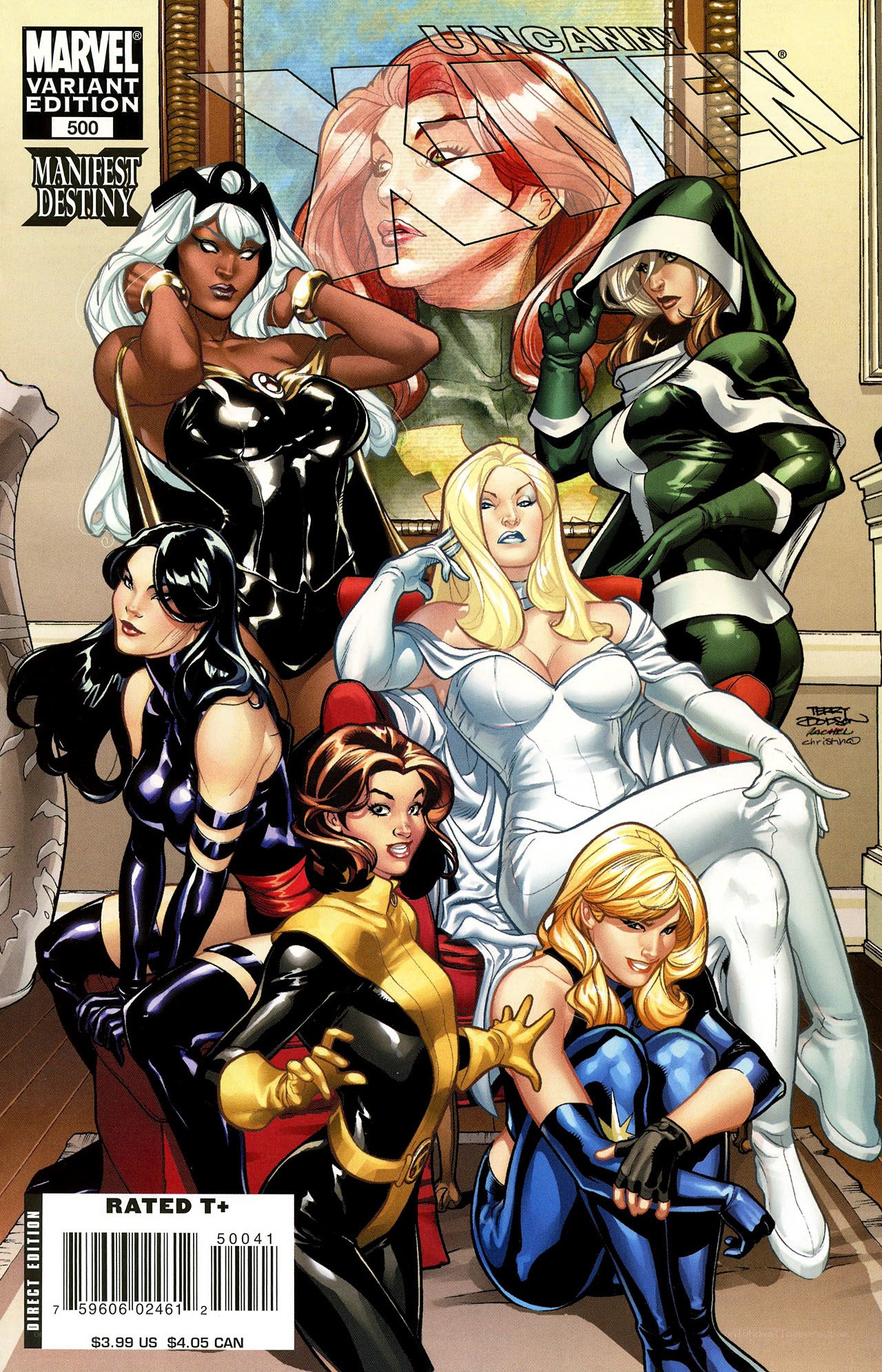 Uncanny X-Men #500 cover