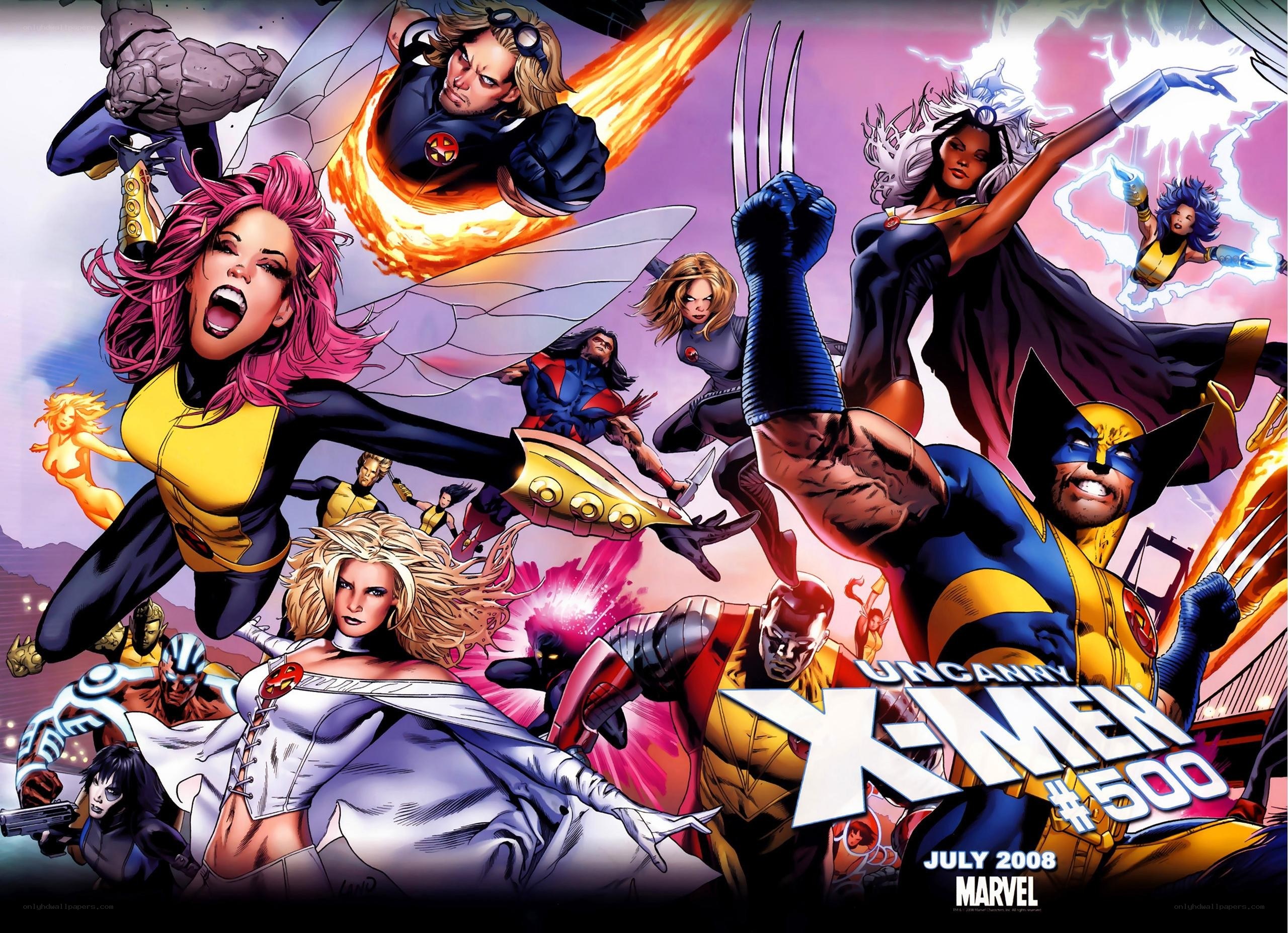 Uncanny X-Men #500 cover