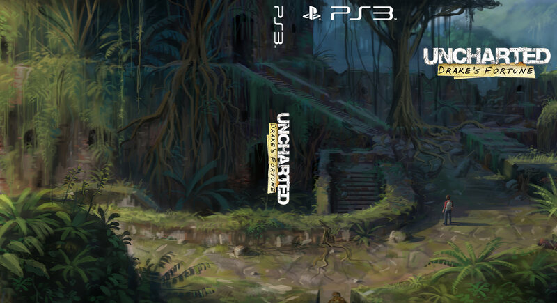 Uncharted: Drake's Fortune jungle scene