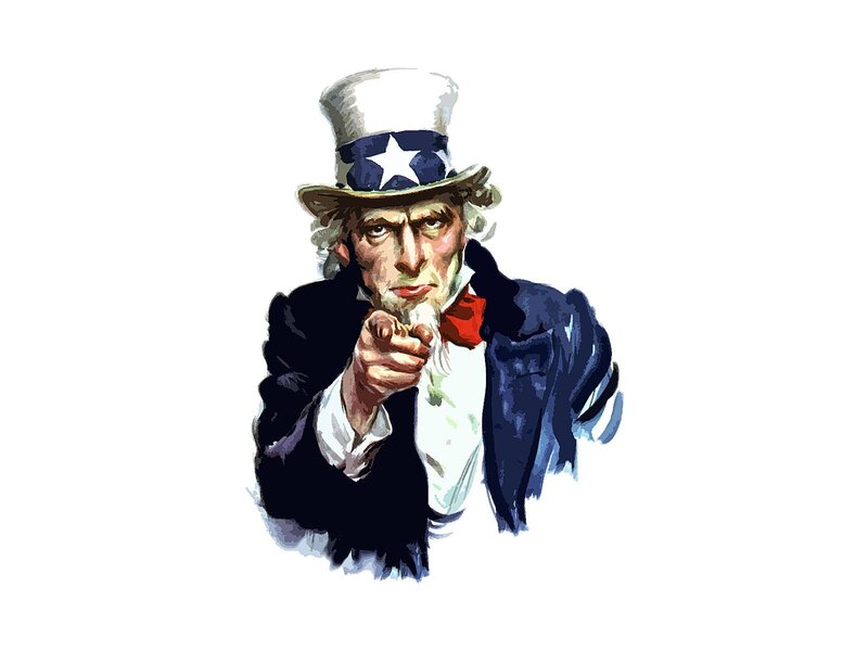 Uncle Sam pointing