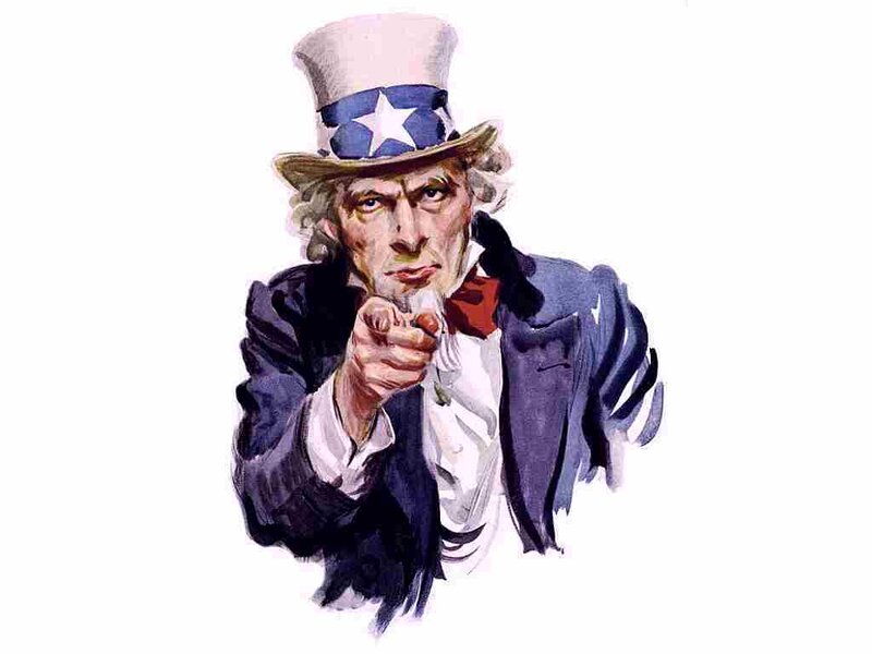 Uncle Sam pointing