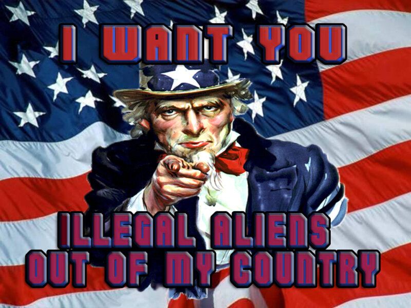 Uncle Sam wants illegal aliens out