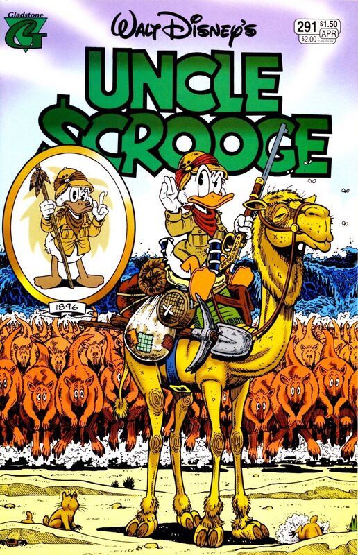 Uncle Scrooge comic cover