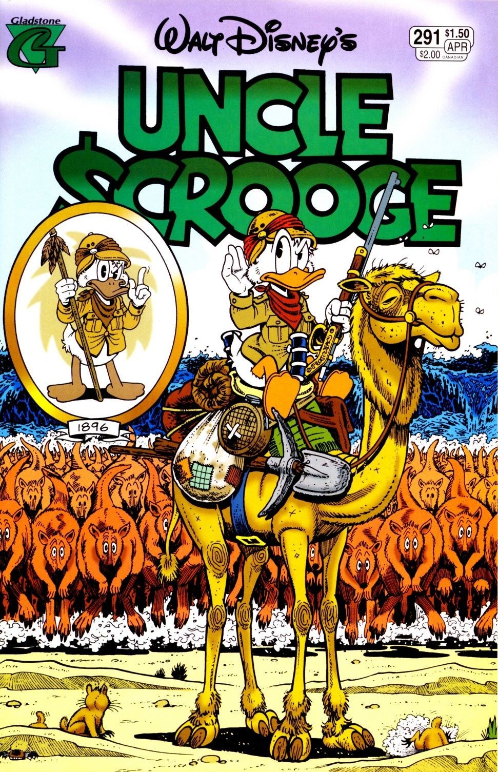 Uncle Scrooge comic cover