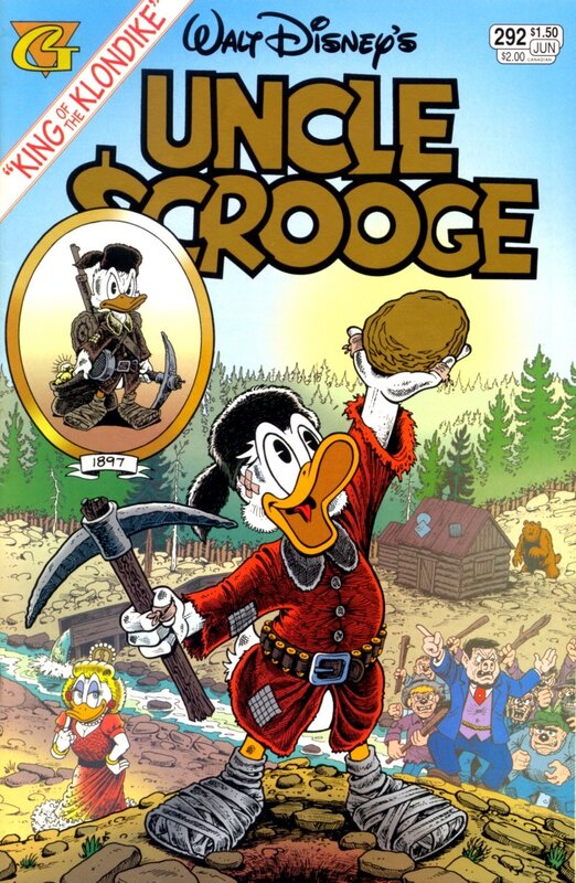 Uncle Scrooge comic cover