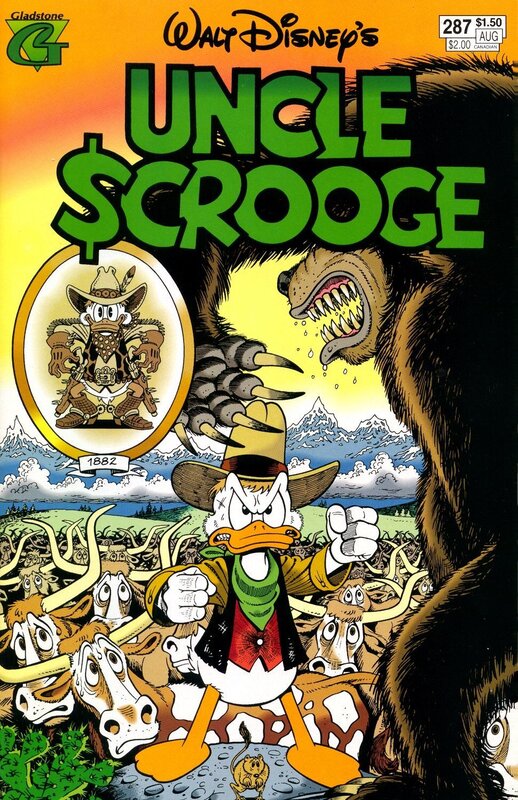 Uncle Scrooge comic cover