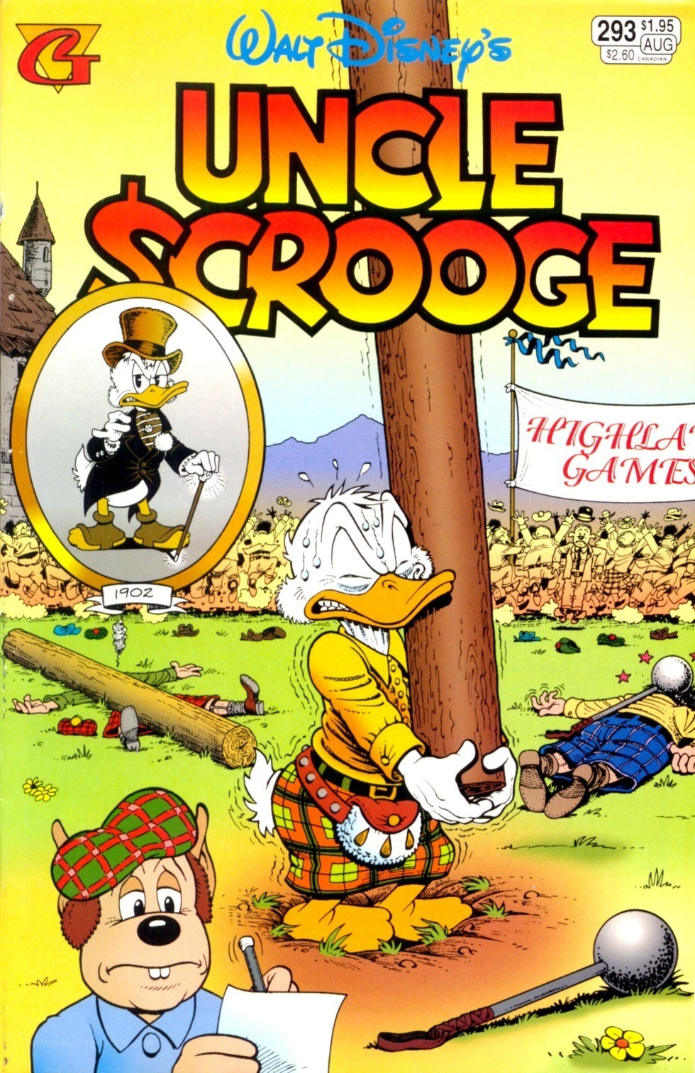 Uncle Scrooge comic cover