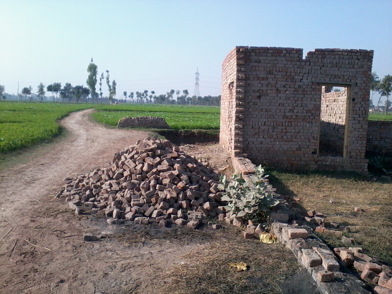 Uncompleted Brick Structure