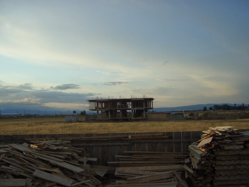 Uncompleted Building Frame