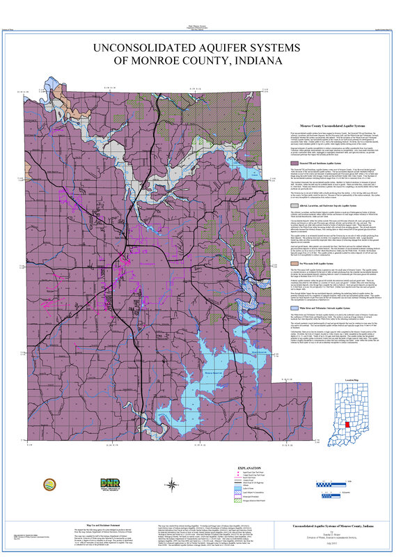 Unconsolidated Aquifer Systems of Monroe County