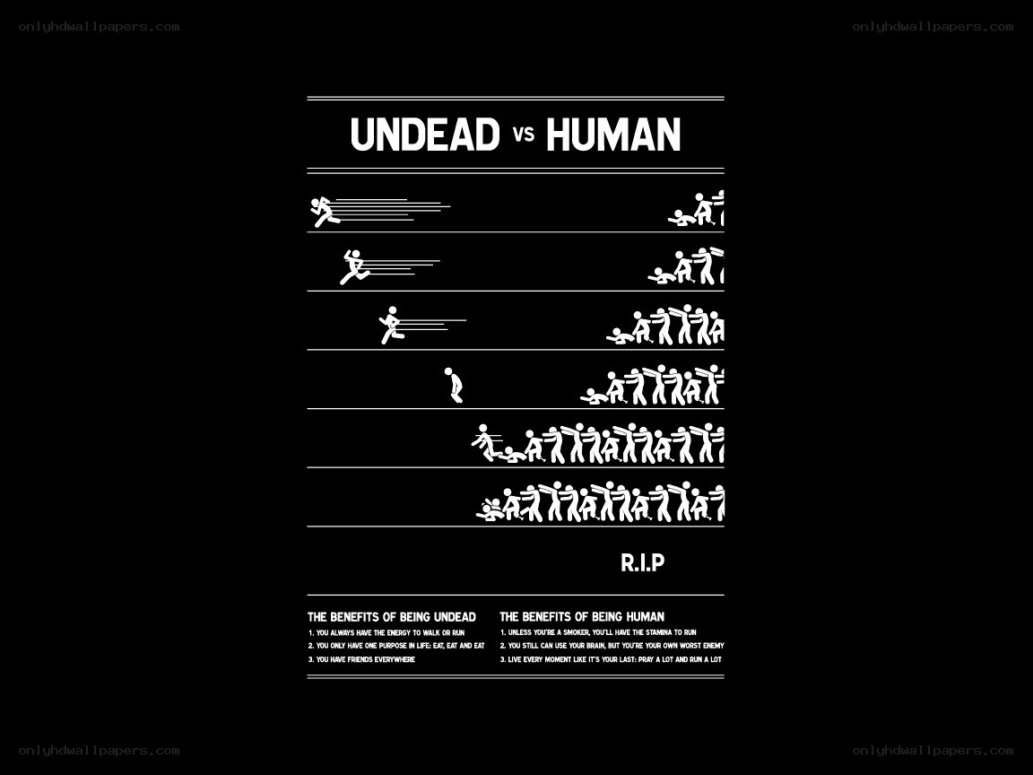 Undead vs Human Comparison