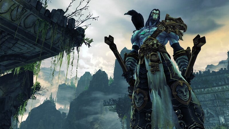 Undead warrior with raven