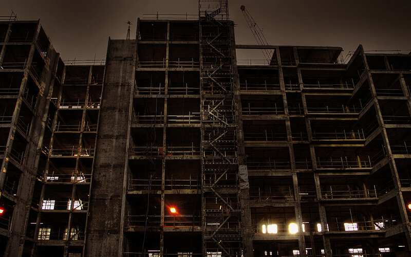 Under-construction Building