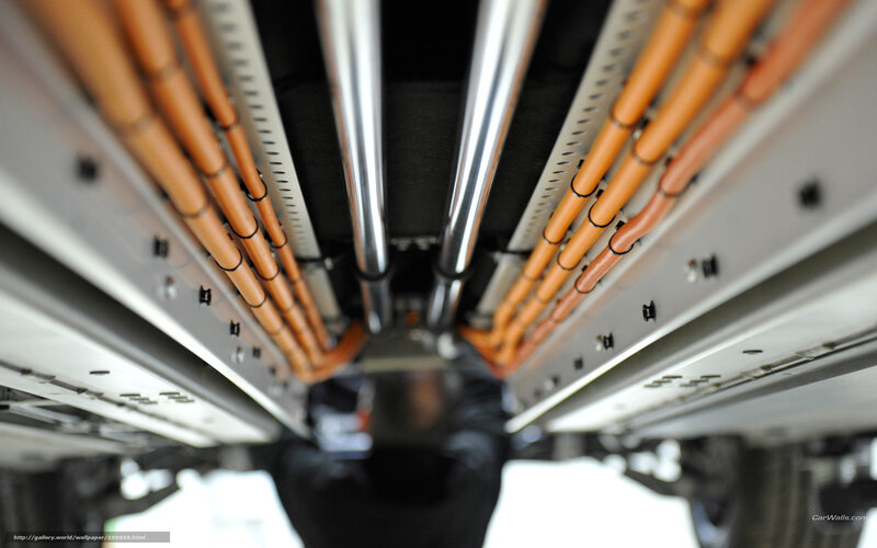 undercarriage of an electric vehicle