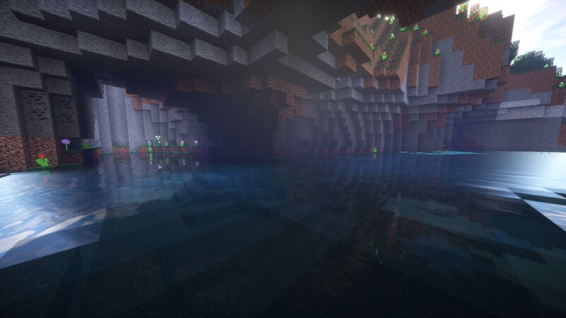 Underground Cave with Water