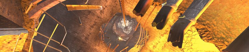 Underground construction site