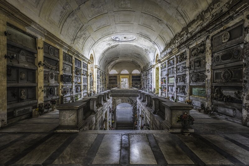 Underground Crypt Hallway