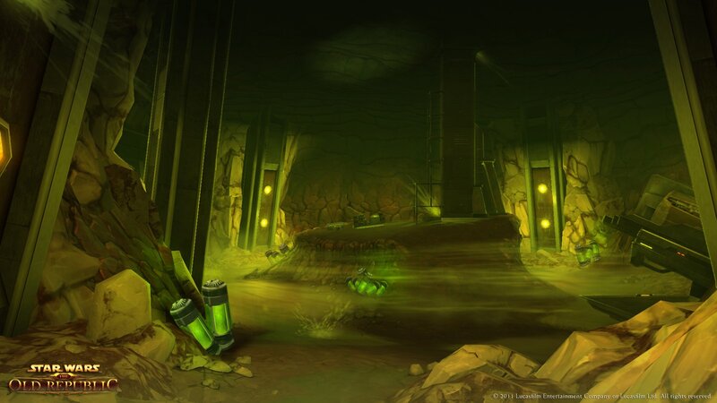 Underground facility in Star Wars