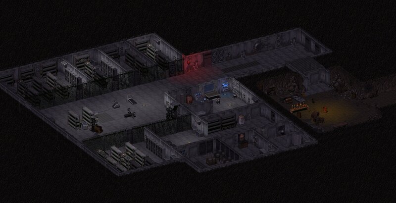 underground facility interior