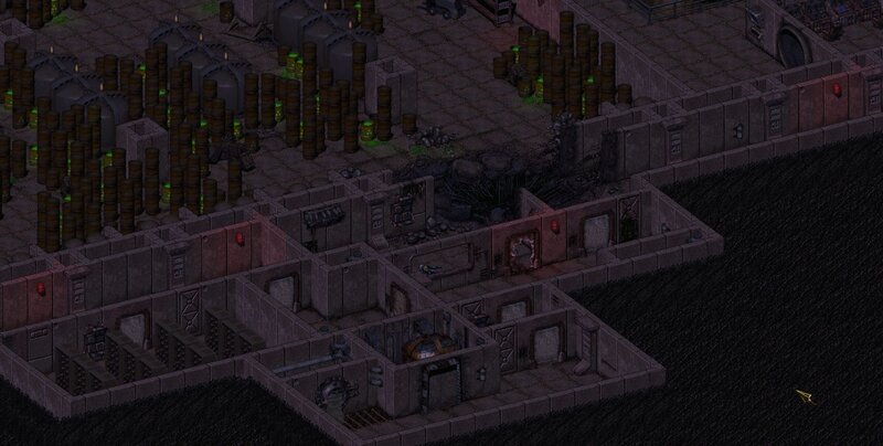 underground facility interior