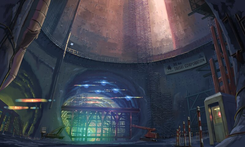 underground industrial facility